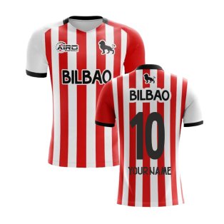 2020-2021 Athletic Bilbao Home Concept Football Shirt (Your Name)