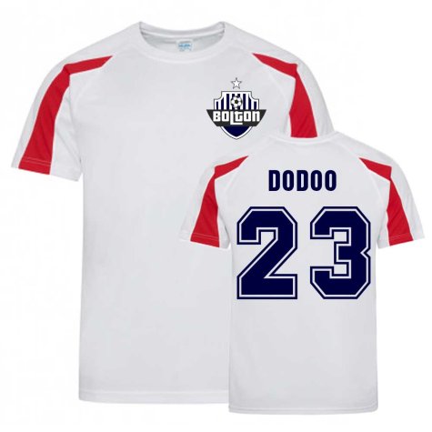 Joe Dodoo Bolton Sports Training Jersey (White)