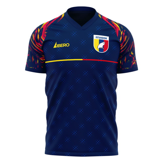 Ecuador 2026-2027 Away Concept Kit (Libero) Kids Short Sleeve