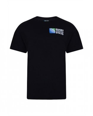 2015 RWC 20 Nations Globe T-Shirt (Black)