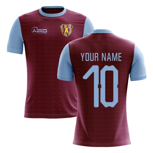 2024-2025 Villa Home Concept Football Shirt (Your Name)