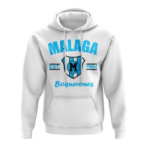 Malaga Established Football Hoody (White)