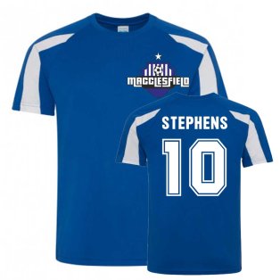 Ben Stephens Macclesfield Sports Training Jersey (Blue)