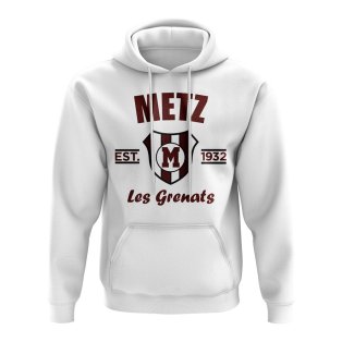 Metz Established Football Hoody (White)