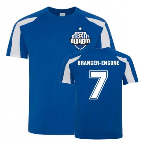Johan Branger-Engone Oldham Sports Training Jersey (Blue)