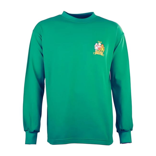 Manchester Reds 1968 European Cup Final Goalkeeper Retro Football Shirt