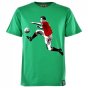Manchester Reds Retro Cantona T-Shirt (Green)