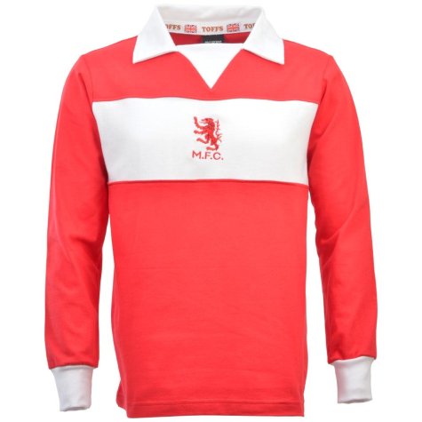 Middlesbrough 1970s Retro Football Shirt
