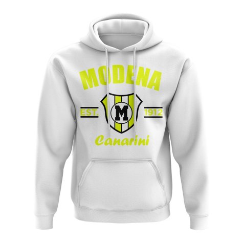 Modena Established Football Hoody (White)