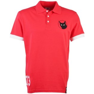 Sunderland Number 73 Retro Red Polo Shirt