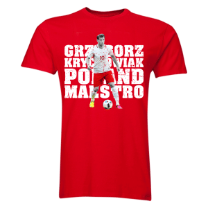 Grzegorz Krychowiak Poland Player T-Shirt (Red)