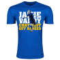 Jamie Vardy Leicester City Player T-Shirt (Royal) - Kids