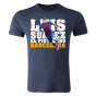 Luis Suarez Barcelona Player T-Shirt (Navy) - Kids