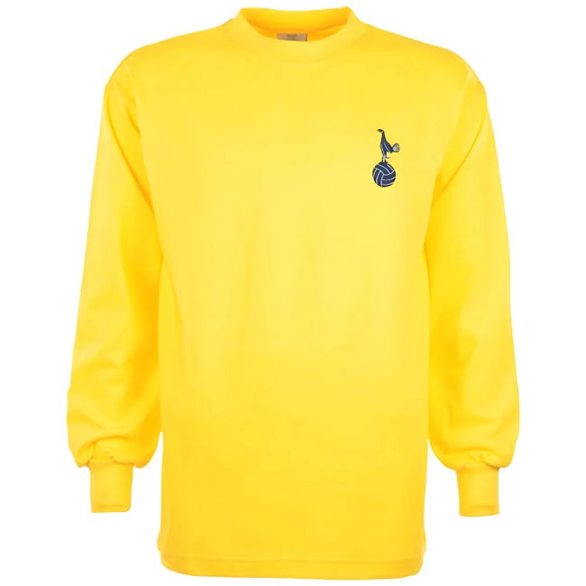 Tottenham 1970s Yellow Away Retro Football Shirt