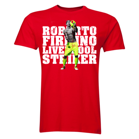 Roberto Firmino Liverpool Player T-Shirt (Red) - Kids