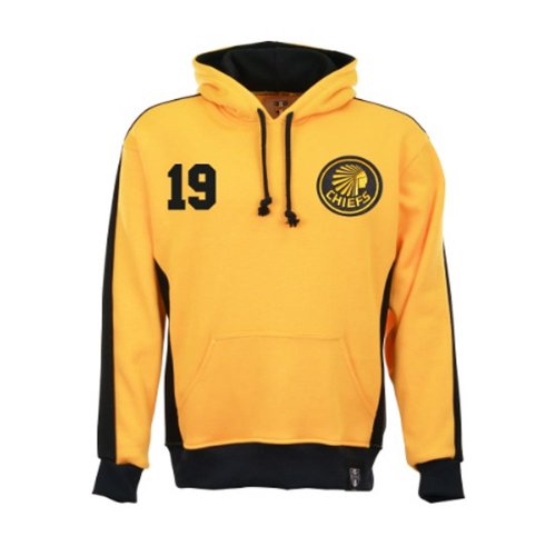 Kaizer Chiefs Number 19 Retro Football Hoodie