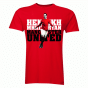 Henrikh Mkhitaryan Man Utd Player T-Shirt (Red) - Kids
