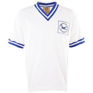 cardiff city retro football shirt