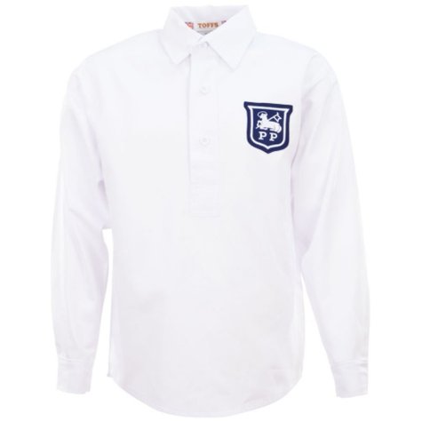 Preston North End 1940s-1950s Retro Football Shirt