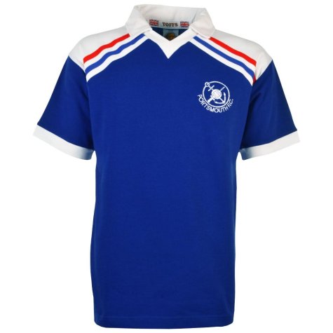 Portsmouth 1980-1982 Home Retro Football Shirt [TOFFS1686] - Uksoccershop