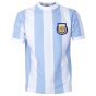 Argentina 1986 World Cup Retro Football Shirt
