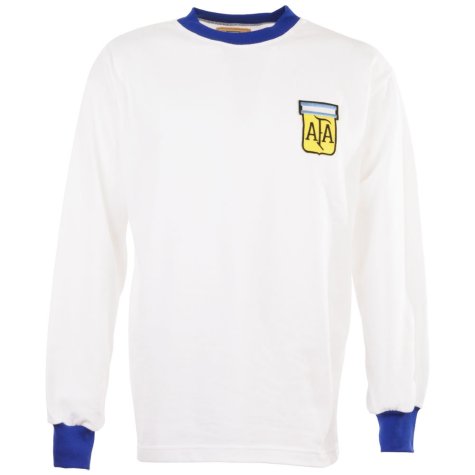 Argentina 1980s Away Retro Football Shirt