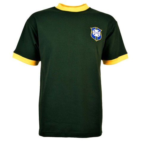 Brazil 1960s Away Retro Football Shirt