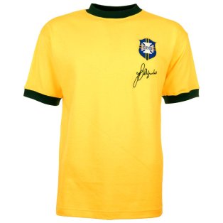 Brazil 1970 World Cup Jarzinho Retro Football Shirt
