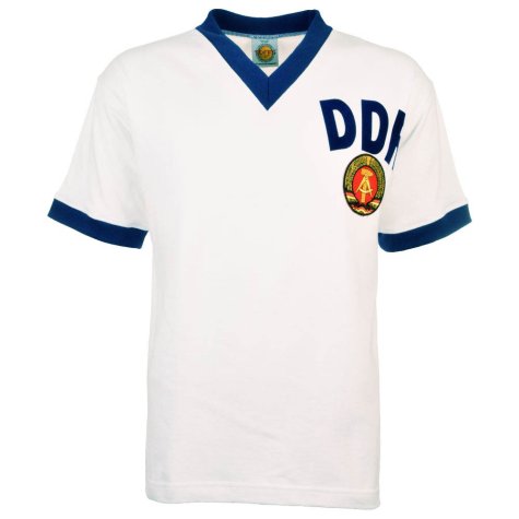 East Germany 1974 World Cup Away Retro Football Shirt