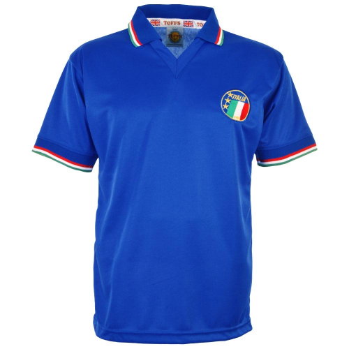 Italy 1990 World Cup Home Retro Football Shirt