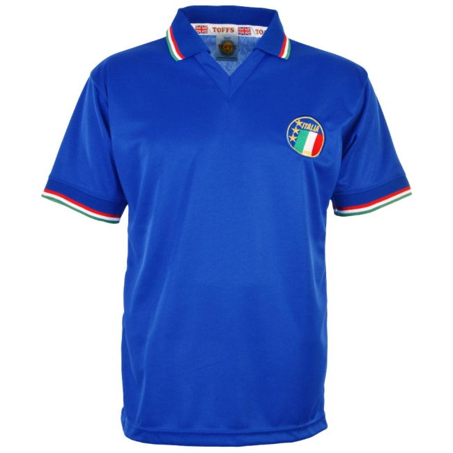 Italy 1990 World Cup Home Retro Football Shirt