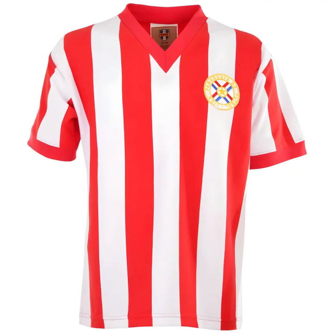 Paraguay 1960s Retro Football Shirt