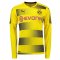 2017-2018 Borussia Dortmund Home Long Sleeve Puma Shirt