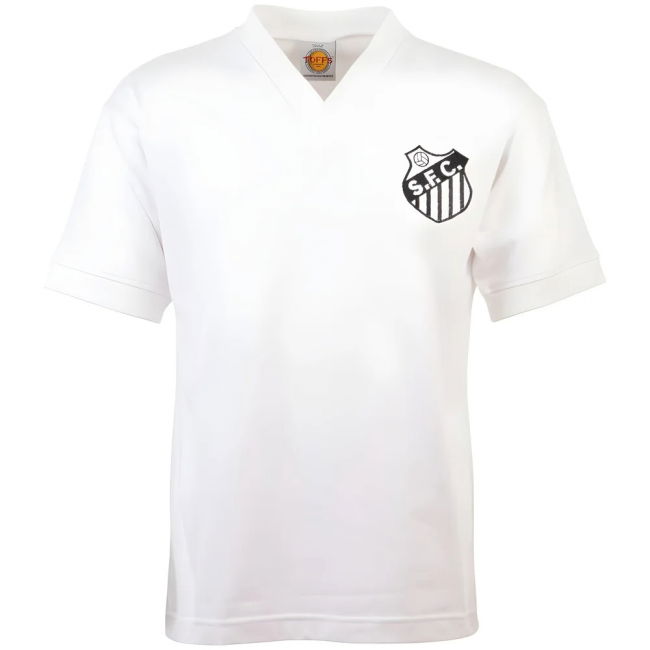 Santos 1950s-1960s Home Retro Football Shirt