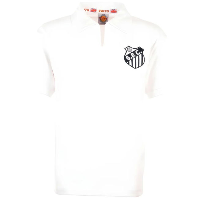 Santos 1960s-1970s Retro Football Shirt