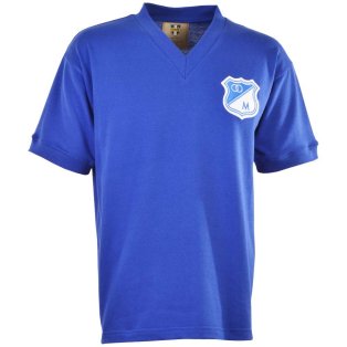 Millionarios 1940s Retro Football Shirt