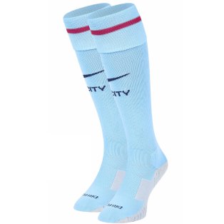 2017-2018 Man City Nike Home Socks (Blue)