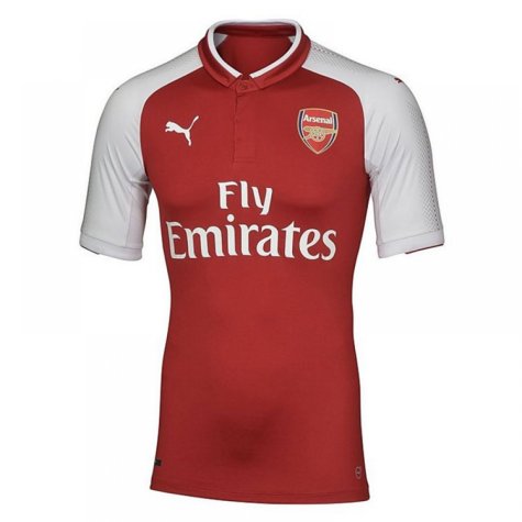 2017-2018 Arsenal Puma Home Authentic Football Shirt