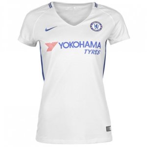 2017-2018 Chelsea Away Nike Ladies Shirt (Womens L) (Mint)