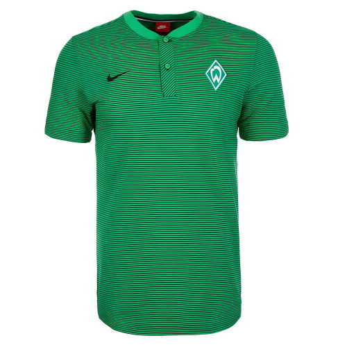 2016-2017 Werder Bremen Nike Authentic Grand Slam Polo Shirt (Green)