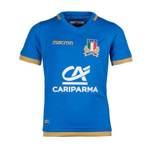 2017-2018 Italy Home Replica Rugby Shirt (Kids)
