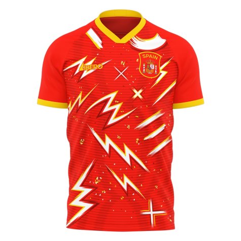 2025-2026 Spain Home Pre-Match Concept Shirt Baby