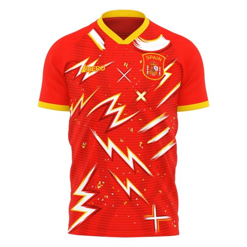2025-2026 Spain Home Pre-Match Concept Shirt Womens