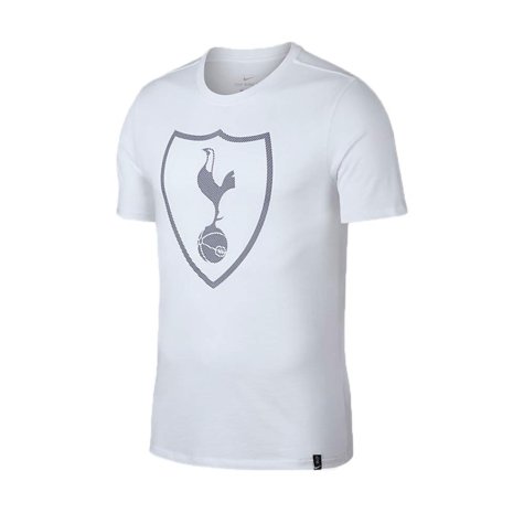 2017-2018 Tottenham Nike Core Crest T-Shirt (White) - Kids