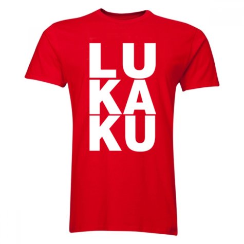 Romelu Lukaku Man Utd T-Shirt (Red/White)