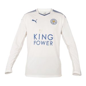 2017-2018 Leicester Puma Third Long Sleeve Football Shirt