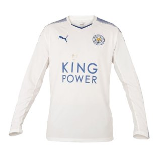 2017-2018 Leicester Puma Third Long Sleeve Football Shirt