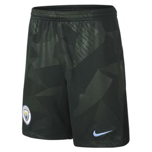 2017-2018 Man City Third Nike Football Shorts (Kids)