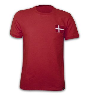 Denmark 1970's Short Sleeve Retro Shirt 100% cotton