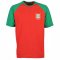 Portugal Raglan Sleeve Red/Green T-Shirt